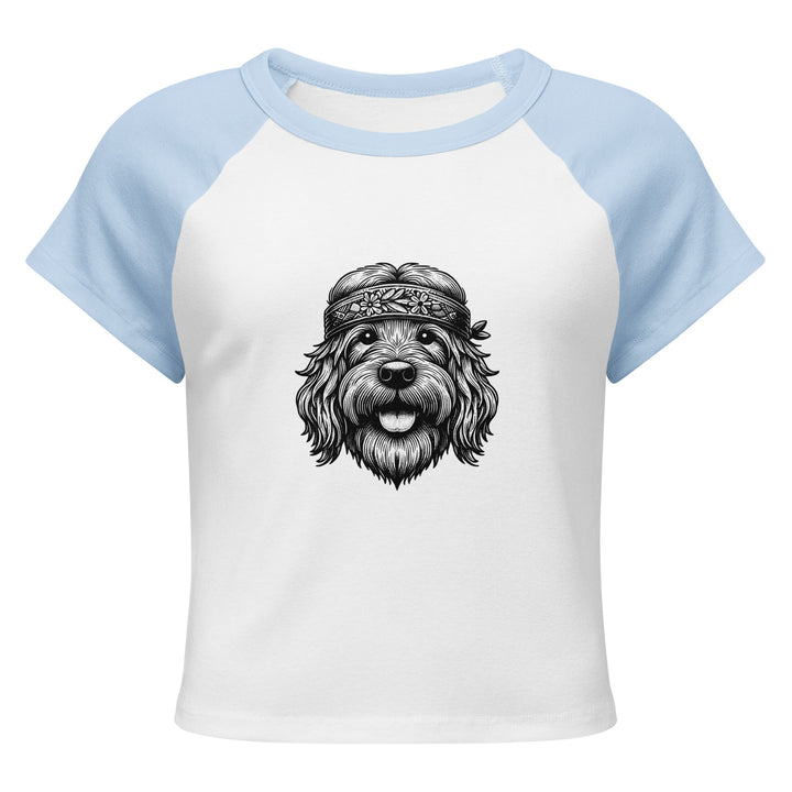 Women’s micro rib raglan baby tee - Polendo Design