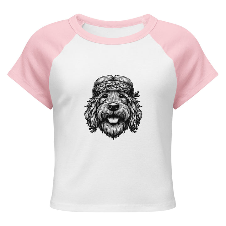 Women’s micro rib raglan baby tee - Polendo Design