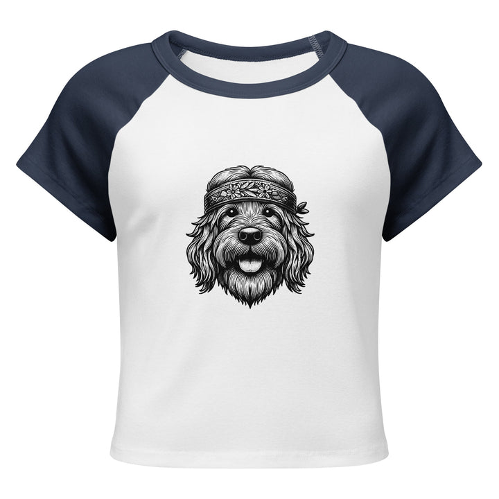 Women’s micro rib raglan baby tee - Polendo Design