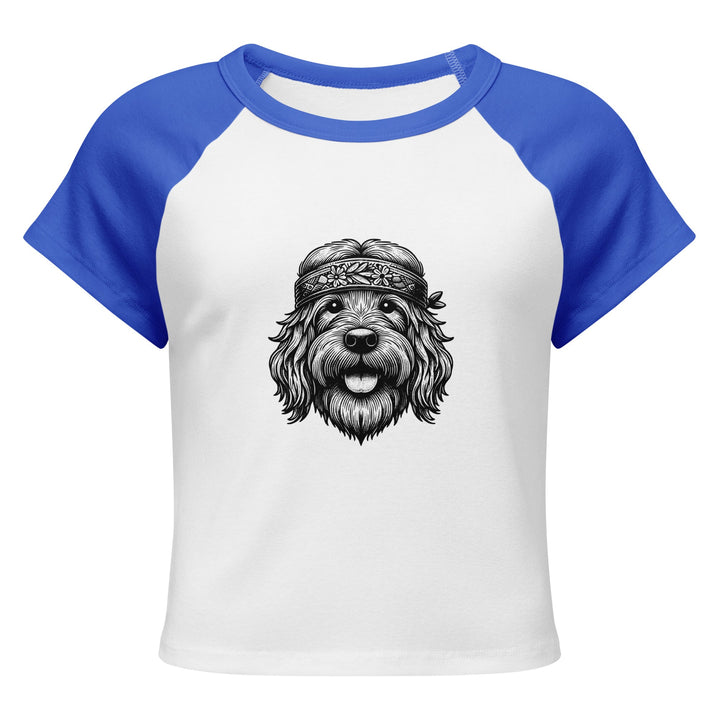 Women’s micro rib raglan baby tee - Polendo Design