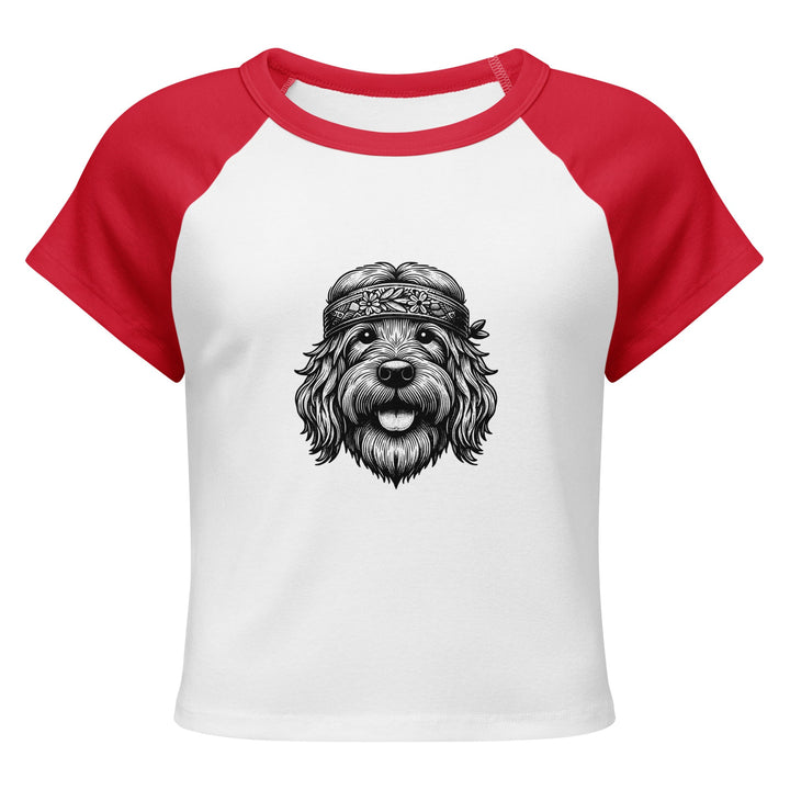 Women’s micro rib raglan baby tee - Polendo Design