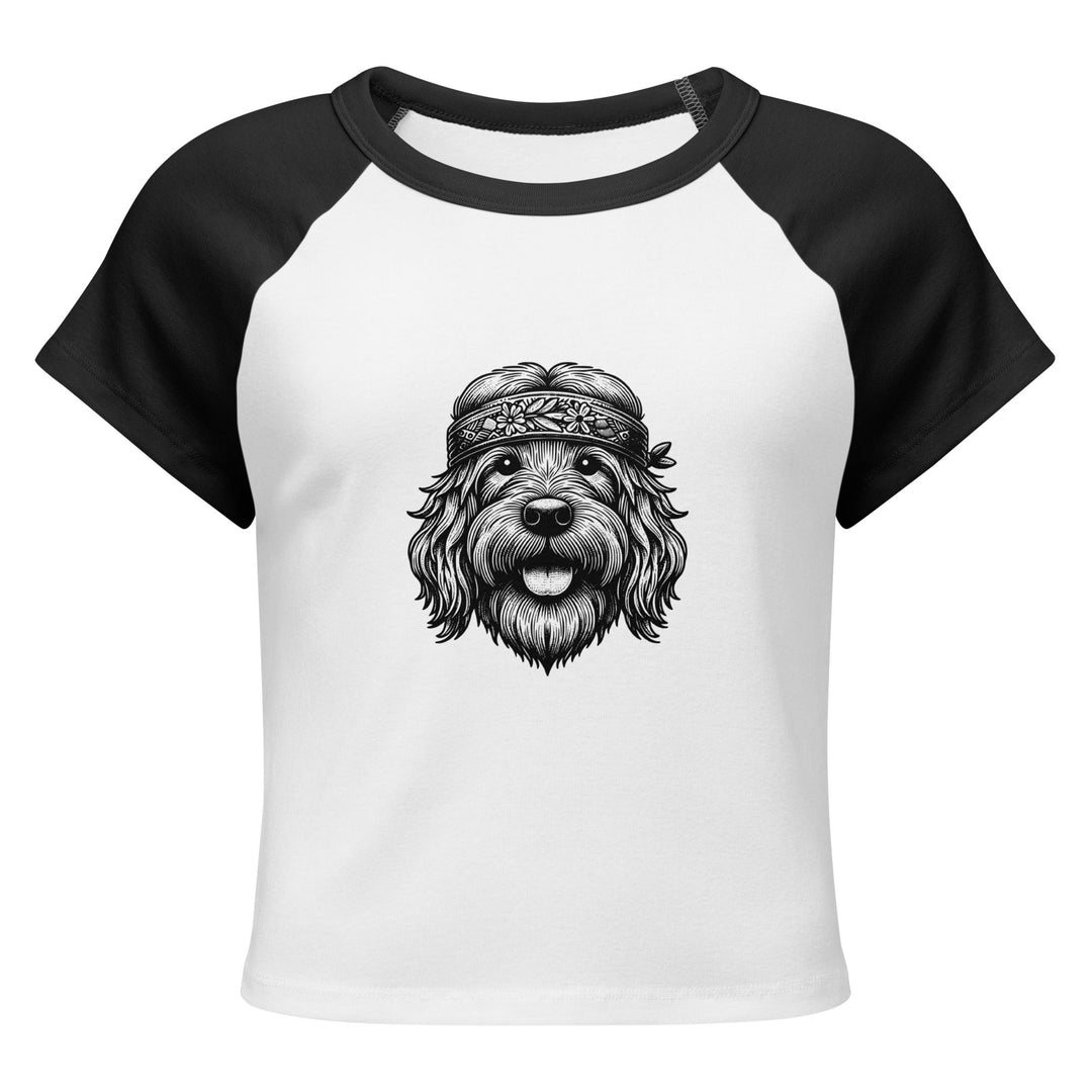 Women’s micro rib raglan baby tee - Polendo Design