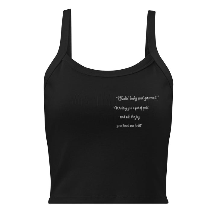 Women’s micro - rib tank top - Polendo Design