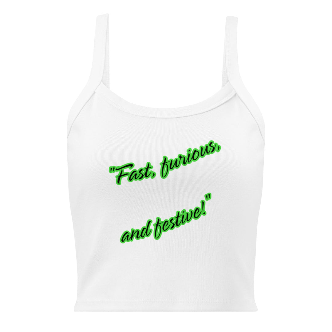 Women’s micro - rib tank top - Polendo Design