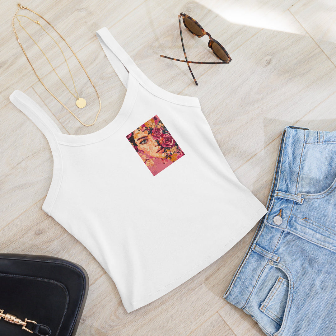 Women’s micro - rib tank top - Polendo Design