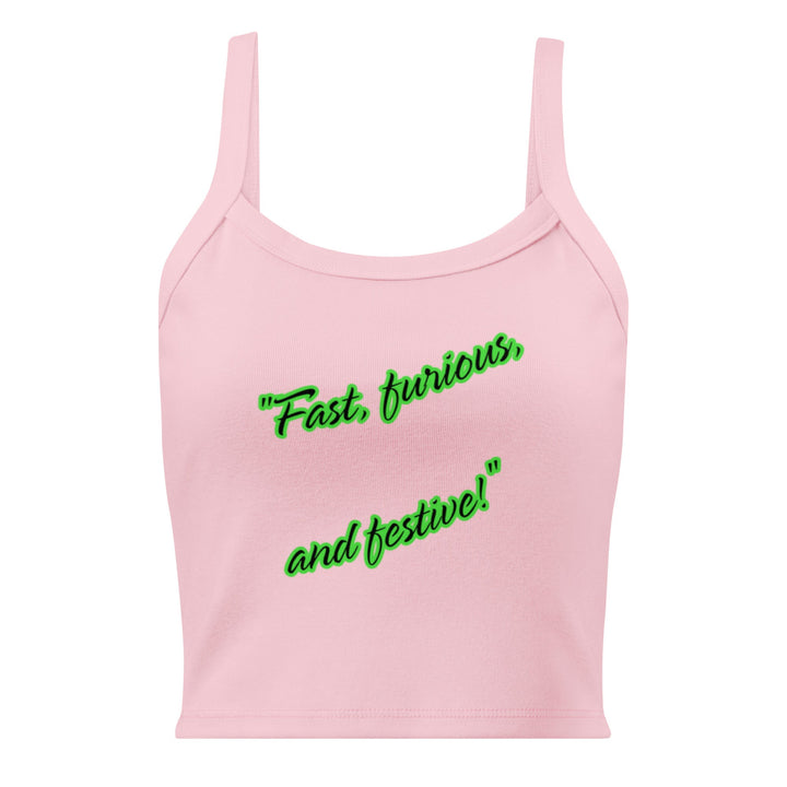 Women’s micro - rib tank top - Polendo Design