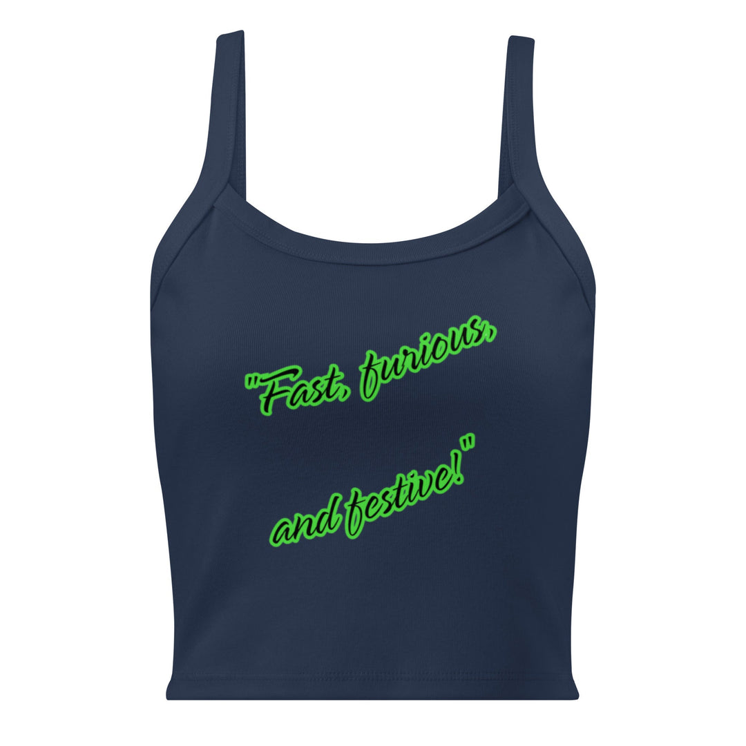 Women’s micro - rib tank top - Polendo Design