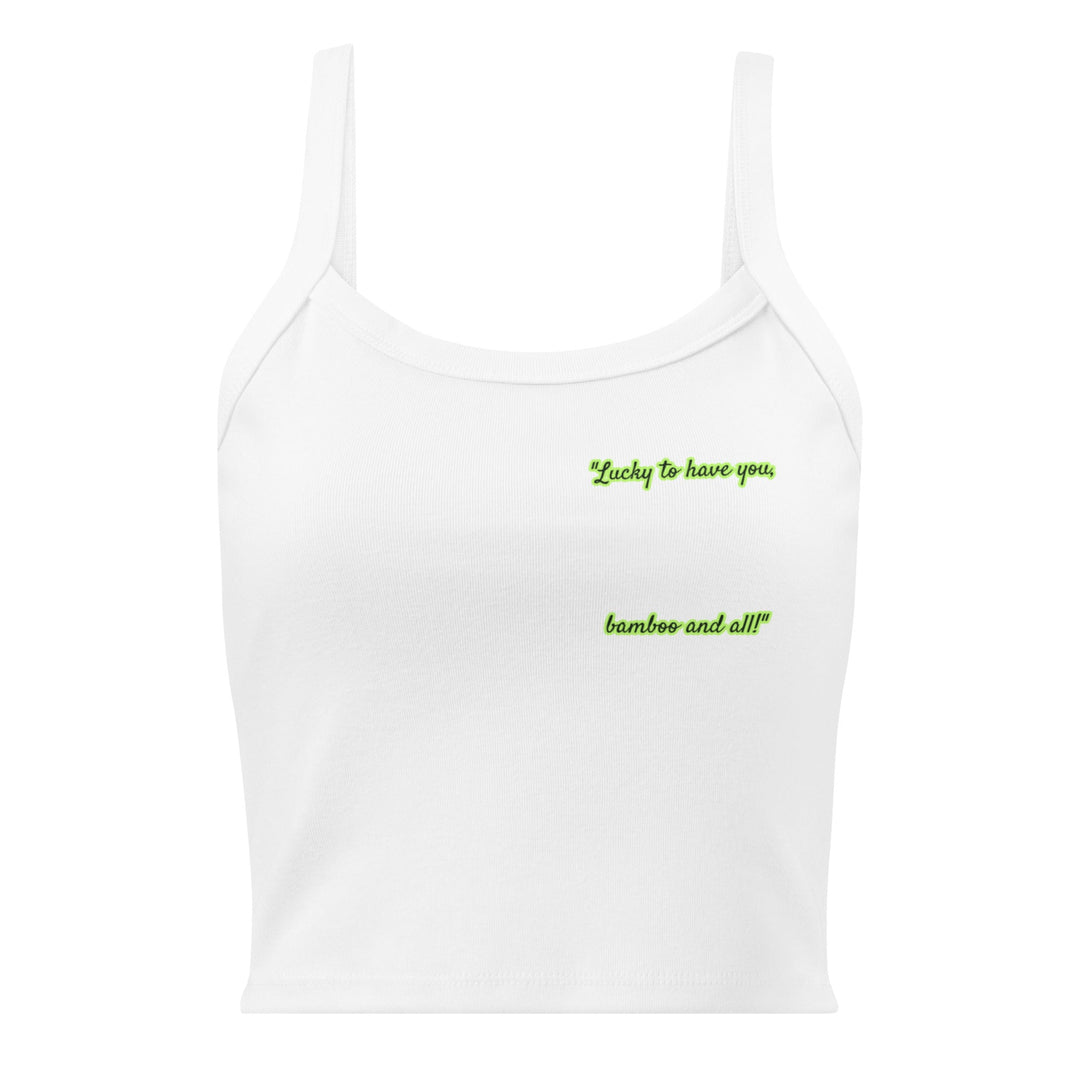 Women’s micro - rib tank top - Polendo Design