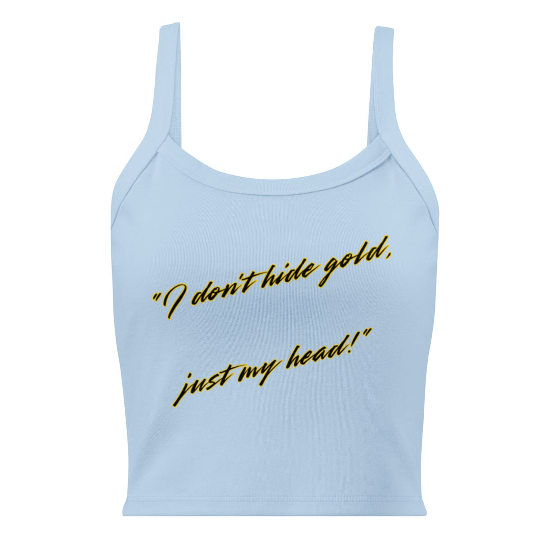 Women’s micro - rib tank top - Polendo Design