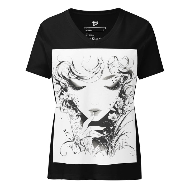 Women’s relaxed v - neck t-shirt - Polendo Design